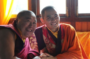 Тхуксей Друкпа Римпоче и Друбпон Наванг лама