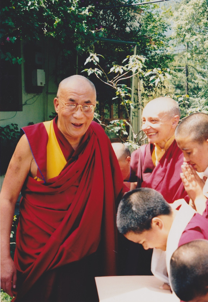 Лама Палмо и Далай-Лама 14